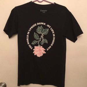 Empyre Black Graphic T-Shirt